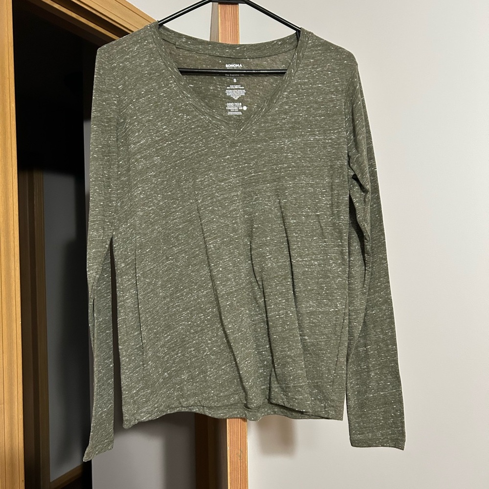 Olive Long Sleeve Tee